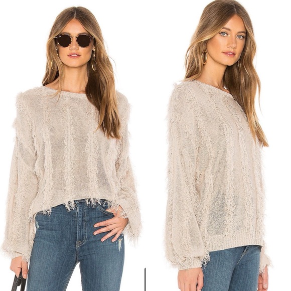 Chaser Sweaters - Chaser Fringe Sweater